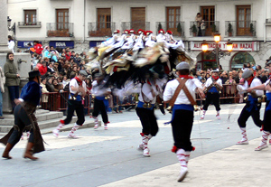 Festival of the Vaquilla. Colmenar Viejo. (Madrid). Feb 02,2016. Popular. 