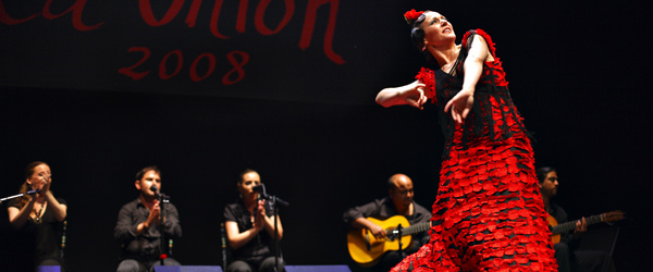 Flamenco performance during the Cante de las Minas Festival. La Unión © Turespaña