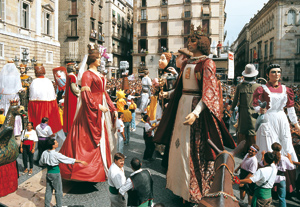 Nuestra Señora de La Merced Fiesta. Barcelona. 