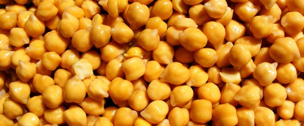 Chickpeas, the main ingredient of 'cocido'