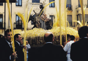 Procesión del Domingo de Ramos. Elche-Elx. (Alicante-Alacant). 20-mar-2016.