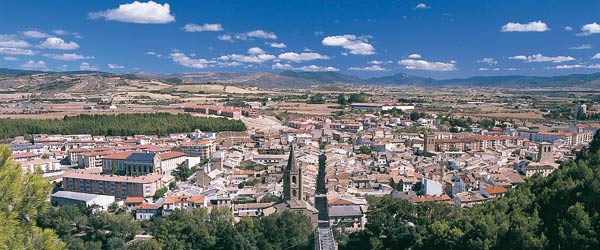 Vista de Sangüesa. Navarra © Turespaña