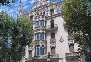 Modernism and art nouveau in Palma.