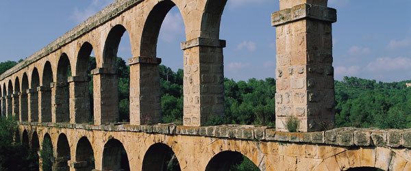 Acueducto Pont de les Ferreres o Puente del Diablo, en Tarragona © Turespaña