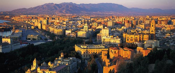 Vista panorámica de Málaga © Turespaña