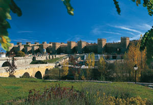 Avila, a return to the Middle Ages. 