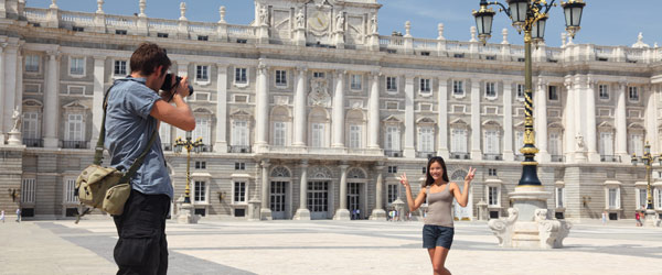 Royal Palace, in Madrid