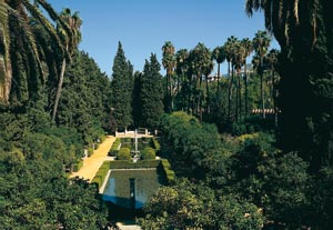 Seville, gardens with history.
